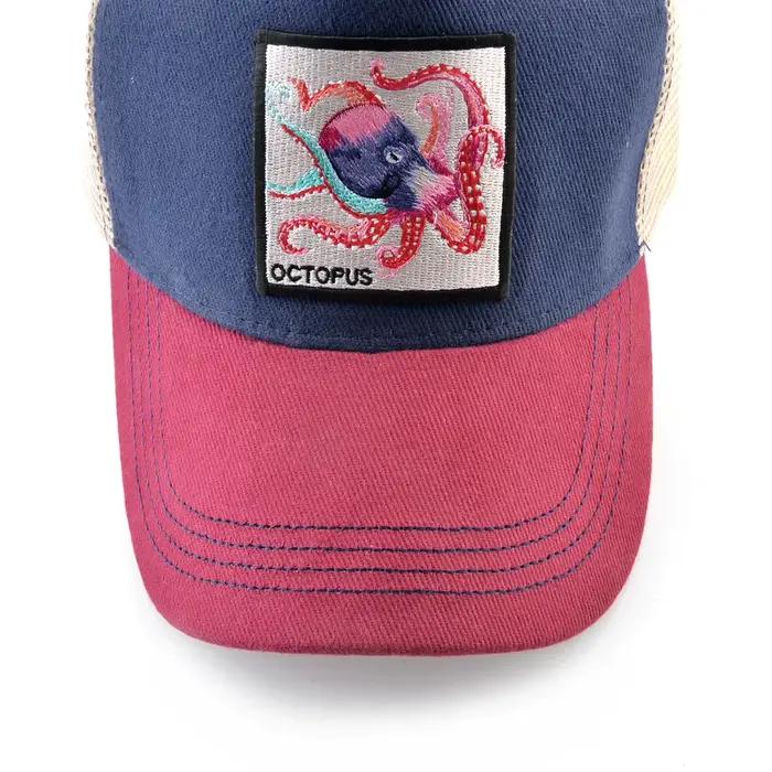 Casquette de Baseball unisexe avec Patch poulpe pour hommes et femmes