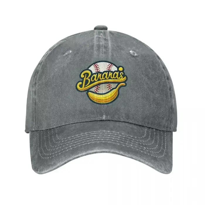 Casquettes de baseball vintage en denim unisexe