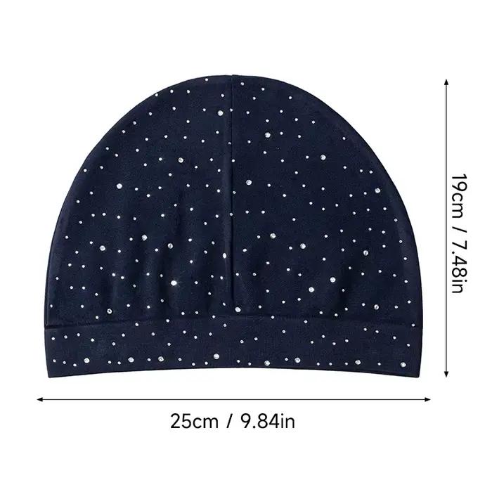 Bonnet en forme de crâne en diamant pour hommes et femmes