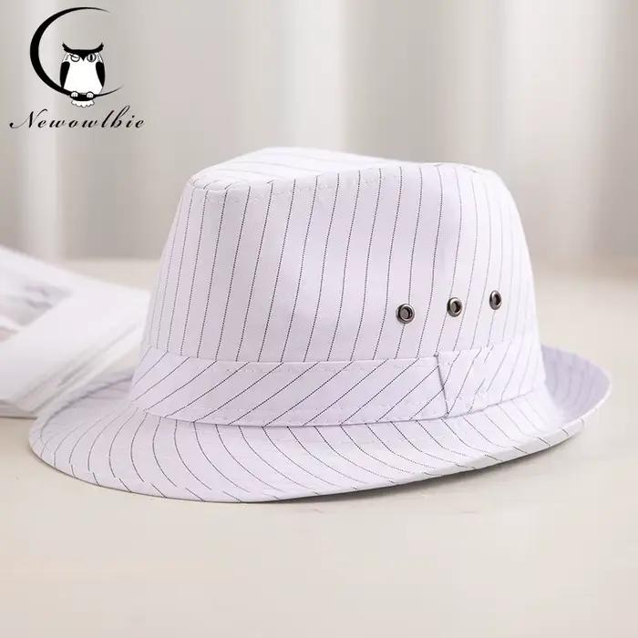 Chapeau pour homme en polyester, style sport, noir et blanc à carreaux, protection solaire, pour homme et femmes, occassions décontractées printemps et automne