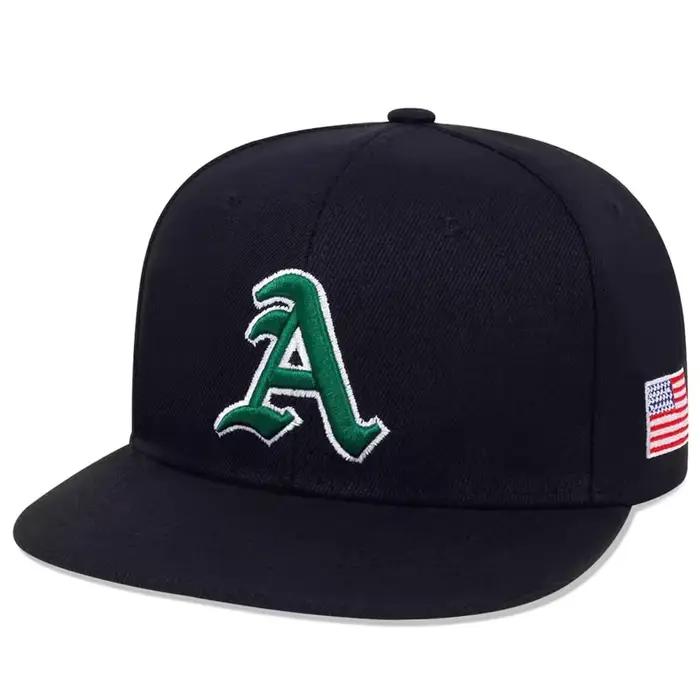 Casquettes de baseball unisexes gothiques avec broderie drapeau américain lettre