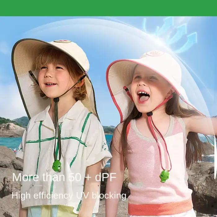 Chapeau de protection solaire pour enfants