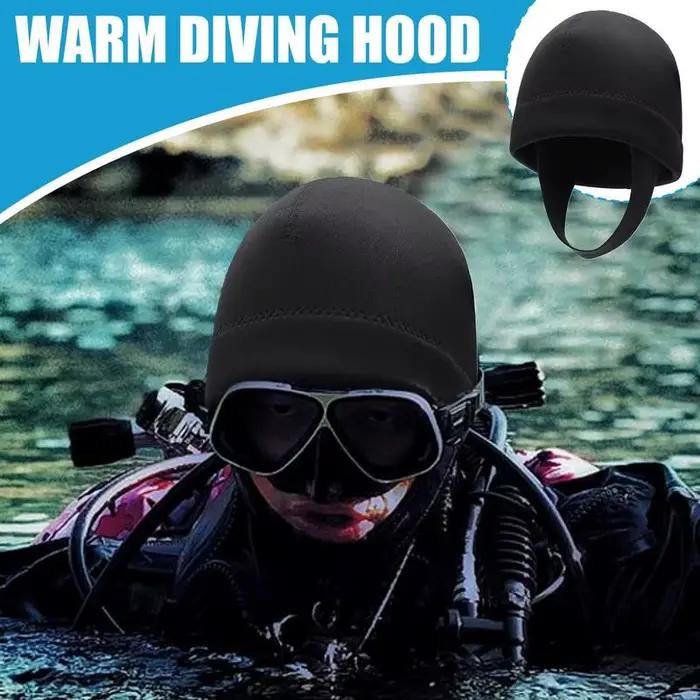 Cagoule de plongée élastique thermique