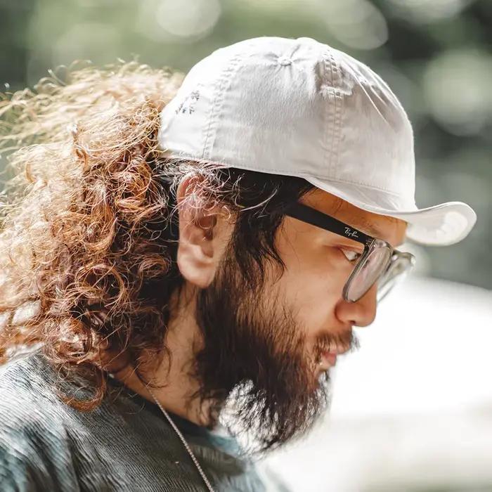 Casquette de baseball homme Maden protection solaire réglable visière multicolore polyester motifs floraux style sport occasions estivales outdoor