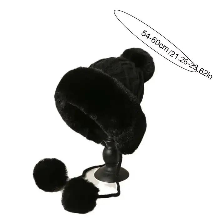 Chapeau de protection des oreilles en fausse fourrure de loisirs