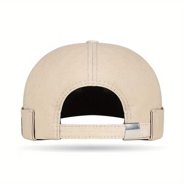 Casquette de jalon rétro en coton réglable