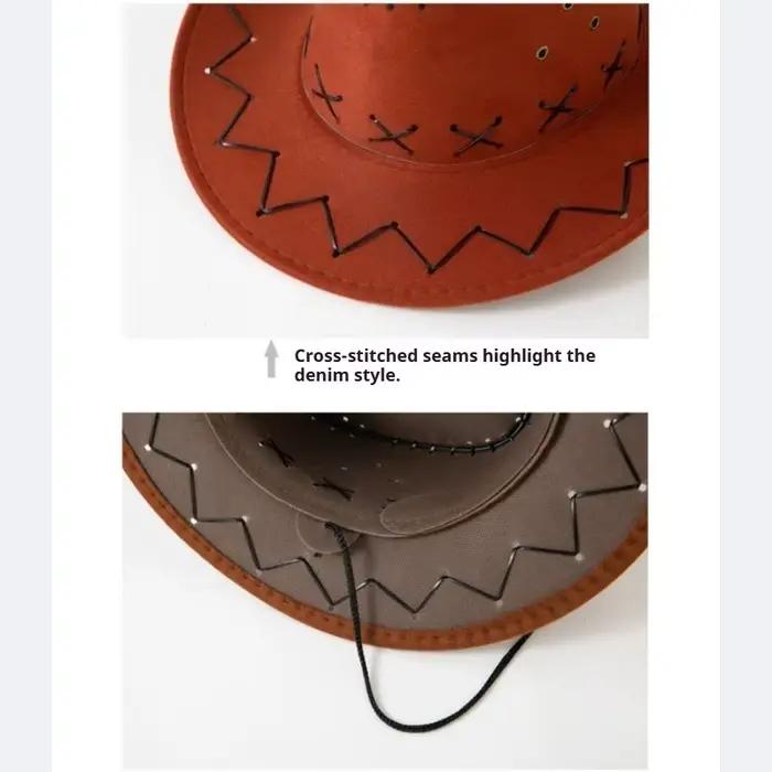 Chapeau de cowboy occidental pour enfants