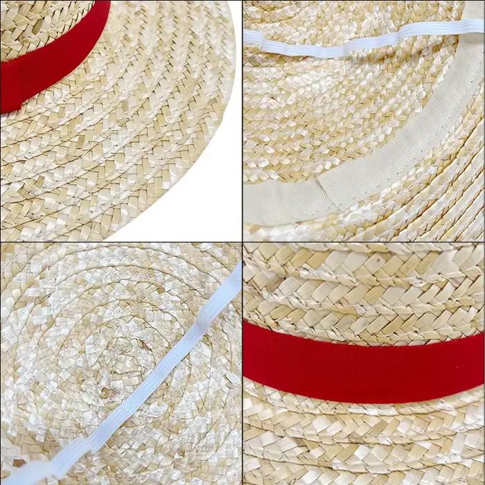 Chapeau de paille Luffy pour hommes et femmes