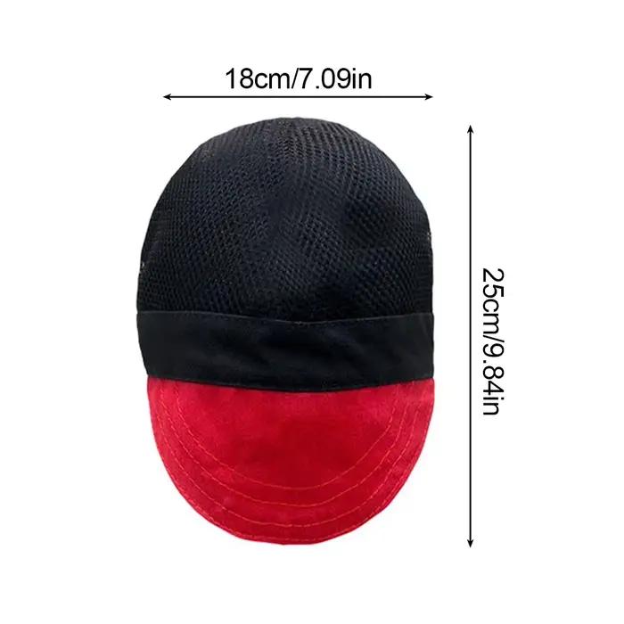 Casquette de soudage en coton