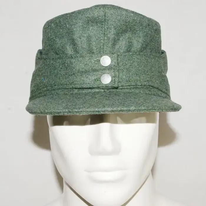 Casquette de champ en laine allemande WH EM M43 Panzer