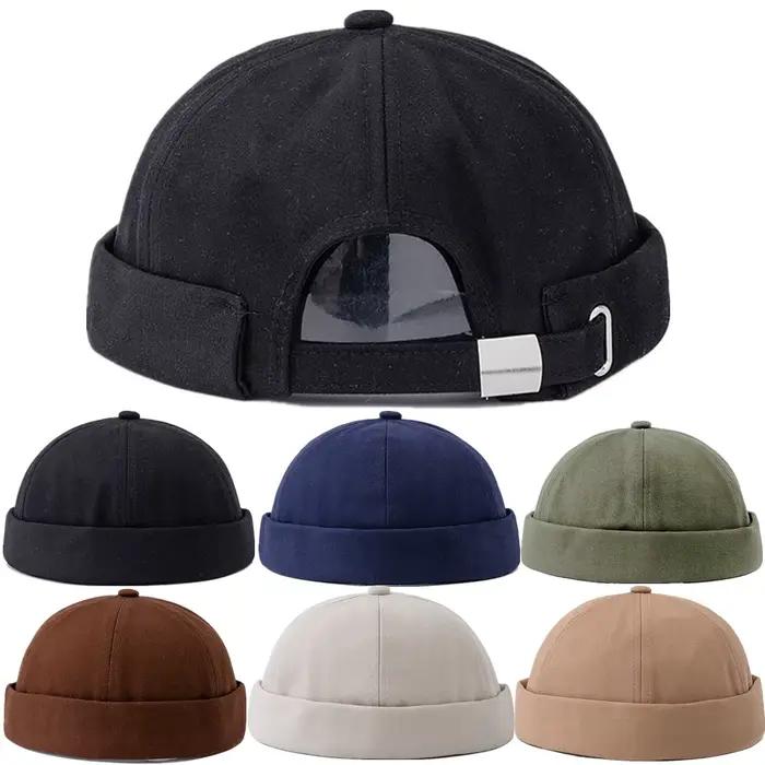 Offre spéciale unisexe couleur unie propriétaire chapeaux hommes femmes rue Hip-hop