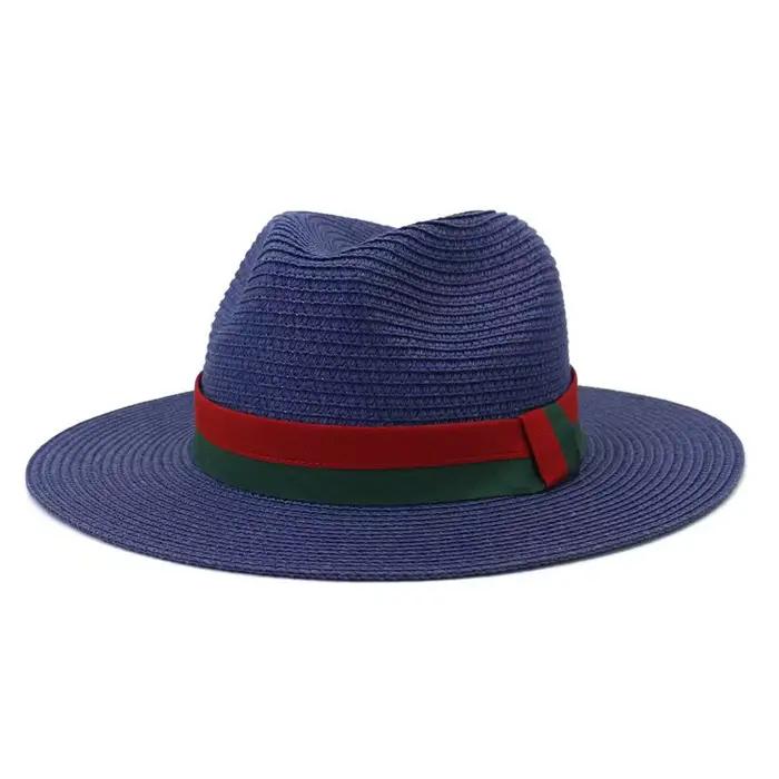 Chapeau de paille classique pour homme