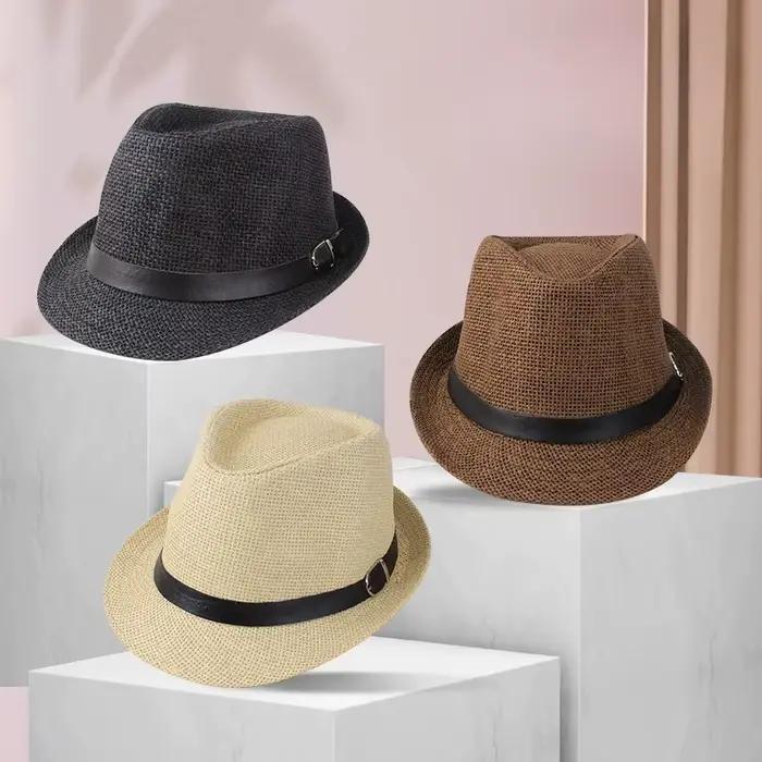 Mode chapeau de paille hommes femmes été