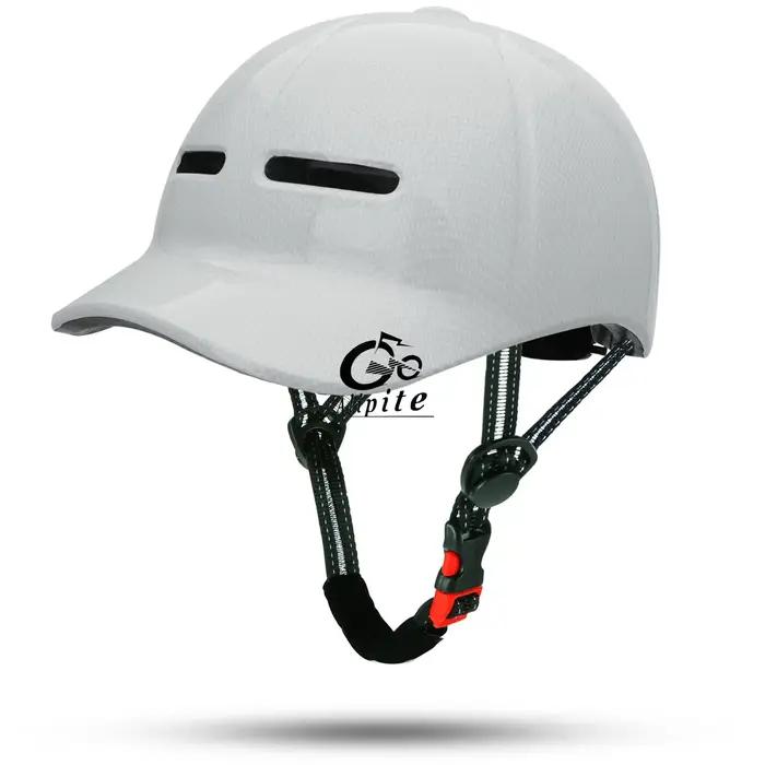 Casque de vélo électrique élégant pour hommes et femmes, casquette de baseball, casques de sécurité pour scooters et vélos électriques, accessoire de cyclisme occasions spéciales