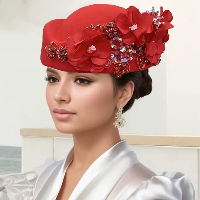 Chapeaux de mariage rétro