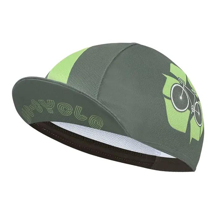 Casquette de cyclisme classique en polyester