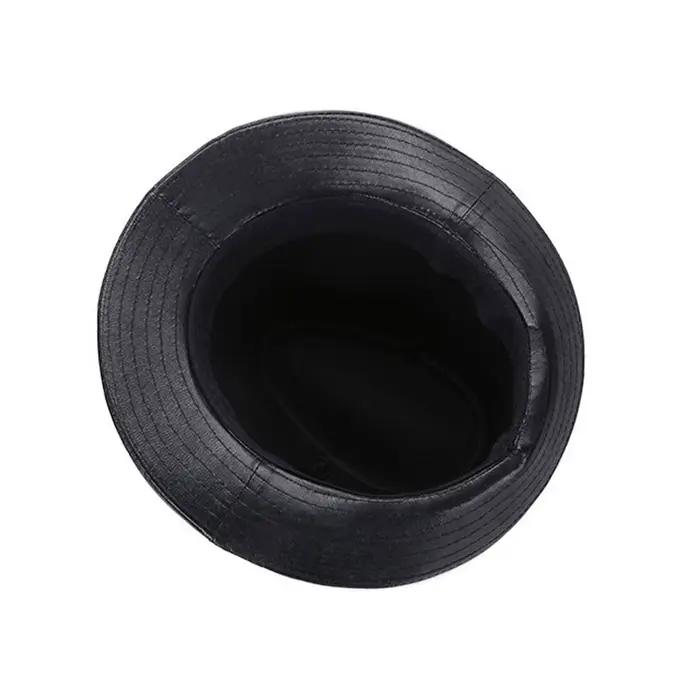 Nouveaux hommes véritable peau de mouton en cuir Cowboy chapeaux mode nouveau Style
