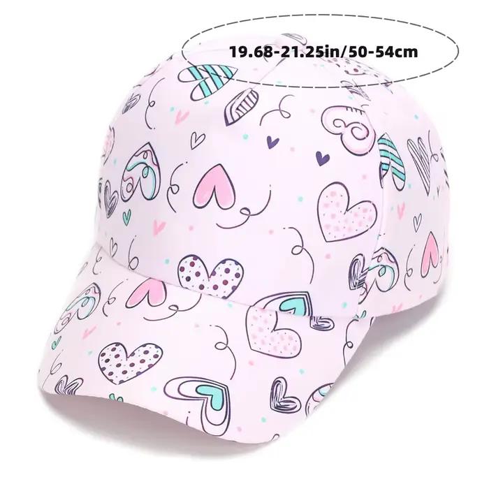 Casquette de baseball pour enfants de 2 à 6 ans