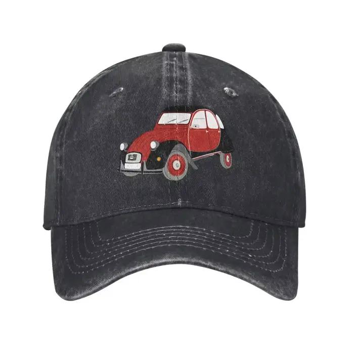Casquette de baseball unisexe Citron 2cv Charleston rétro