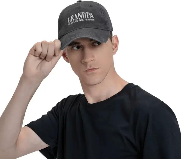 Casquette de baseball grand-père du monde