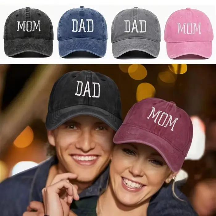 Chapeau de Baseball brodé pour maman et papa
