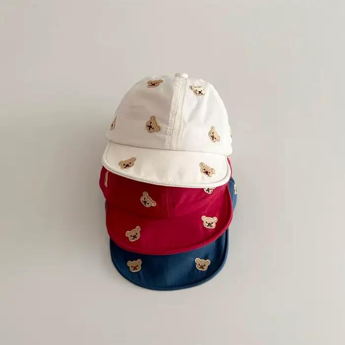 Nouvelle casquette plate pour enfants printemps 2-6T