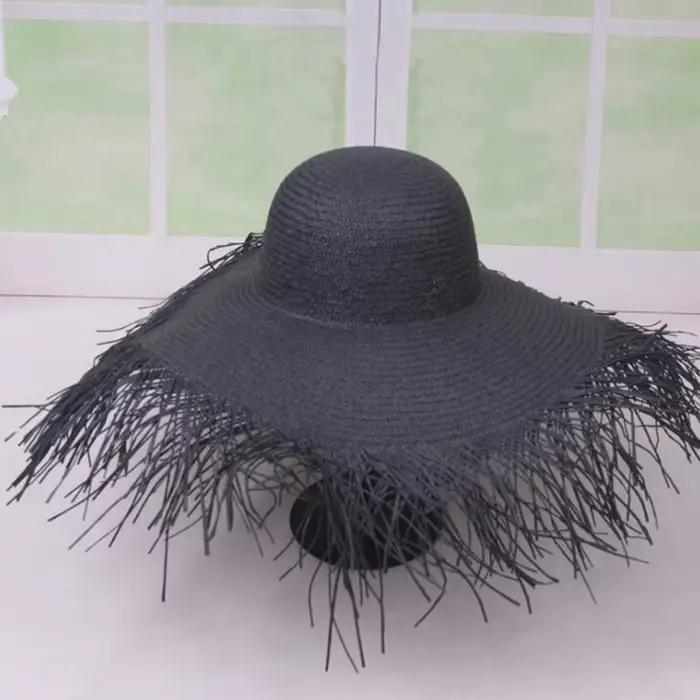 Chapeau de Paille en Papier Raphia