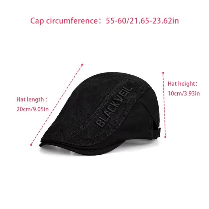 6168-Nouvelle casquette décontractée et tendance pour femme