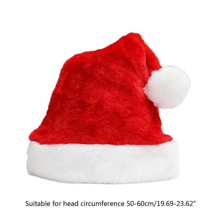 L9BE Christmas Santa Hat Unisexe Multi couleur confortable pour adultes adolescents