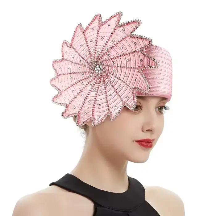 Chapeau d'église pour femmes et fascinateur Kentucky Derby
