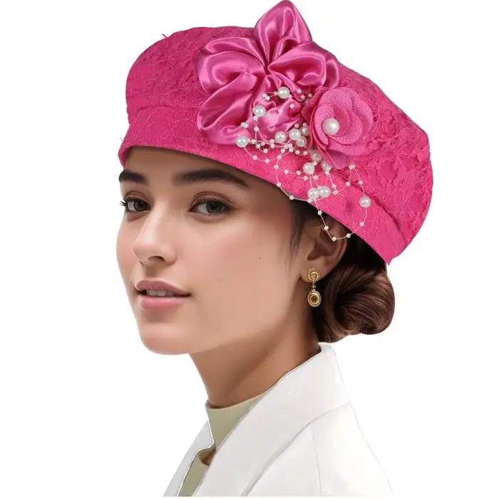 Nouveau turban africain doux pour femme