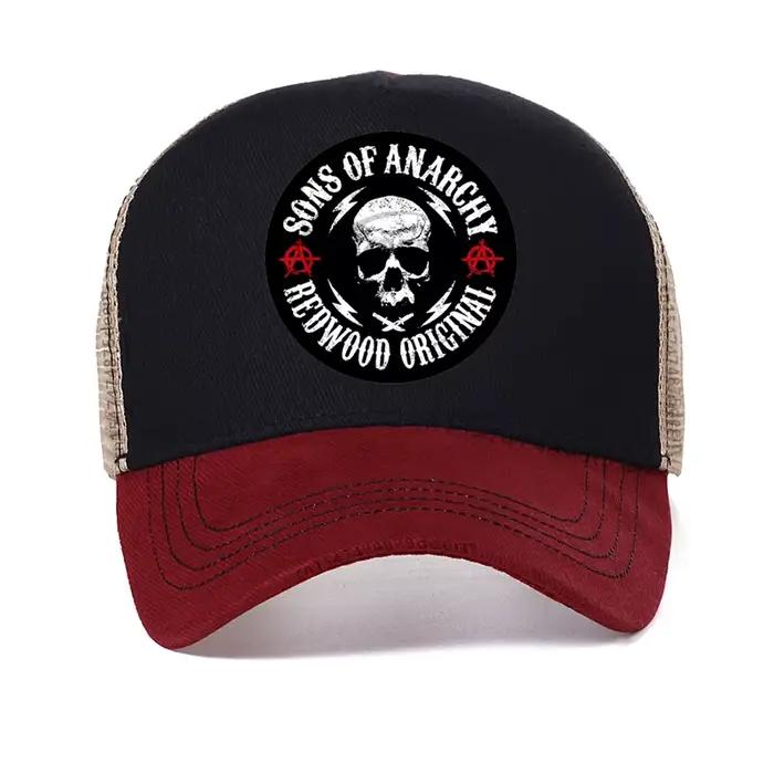 Casquette de baseball SAMCRO SOA Sons of Anarchy Skull