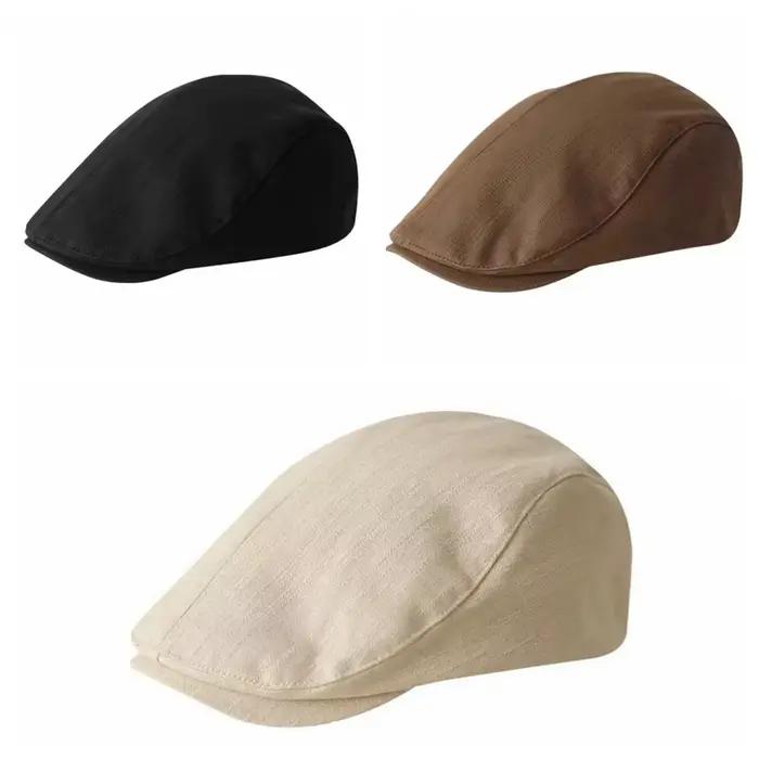 Casquette Béret Britannique en Coton Idol