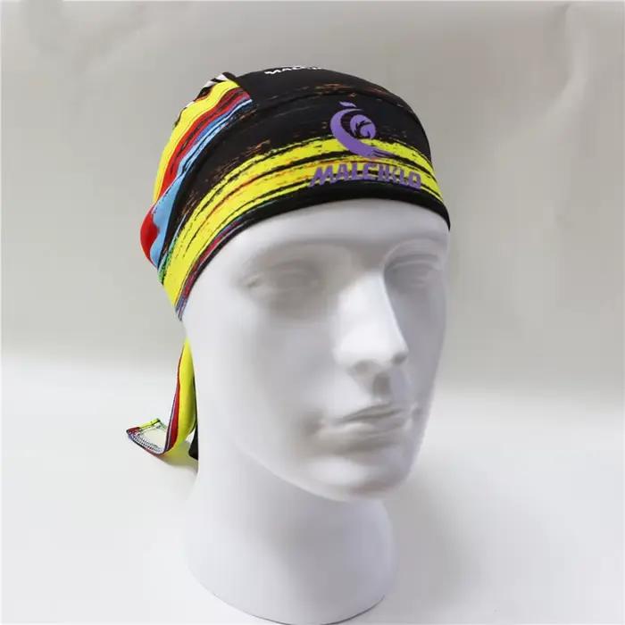 Casquettes de cyclisme de vélo Pirate Bandana Ciclismo Casquette Portable sport Gorro Invierno Hombre foulard bandeau Bicicleta chapeau
