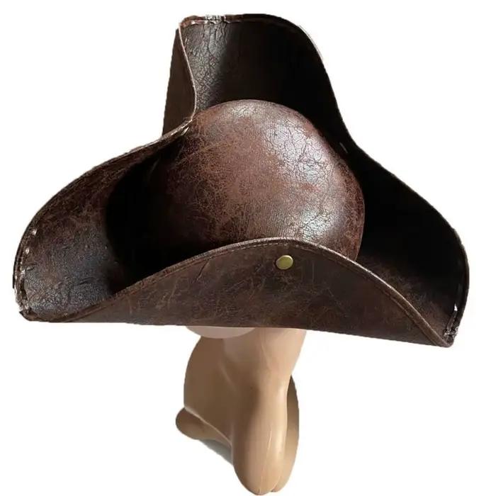 Chapeaux de Cowboy occidentaux Vintage en Faux cuir