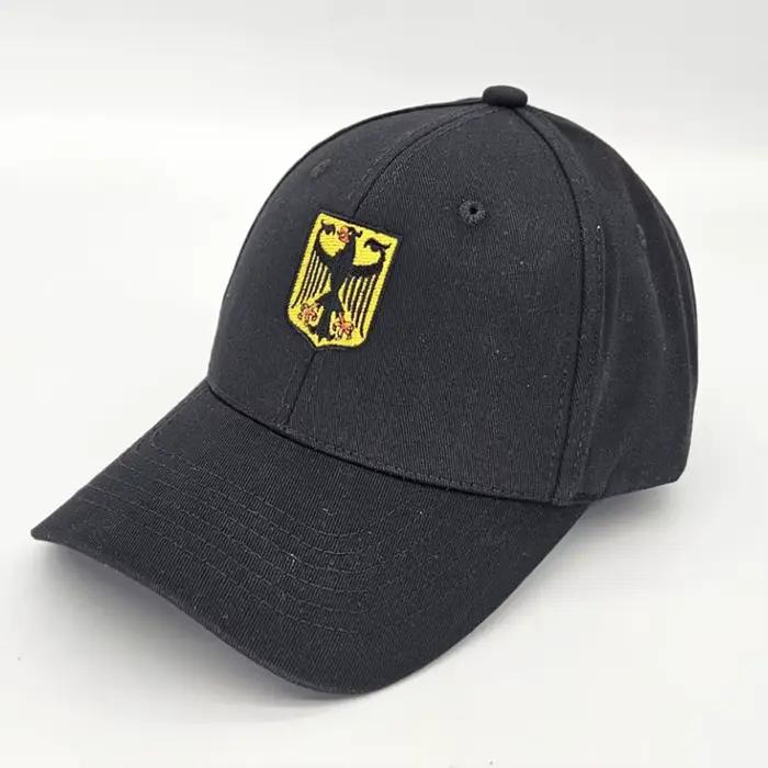 Deutschland allemagne blason bouclier broderie structurée casquettes de Baseball pour hommes femmes coton sport chapeaux camionneur casquette à visière