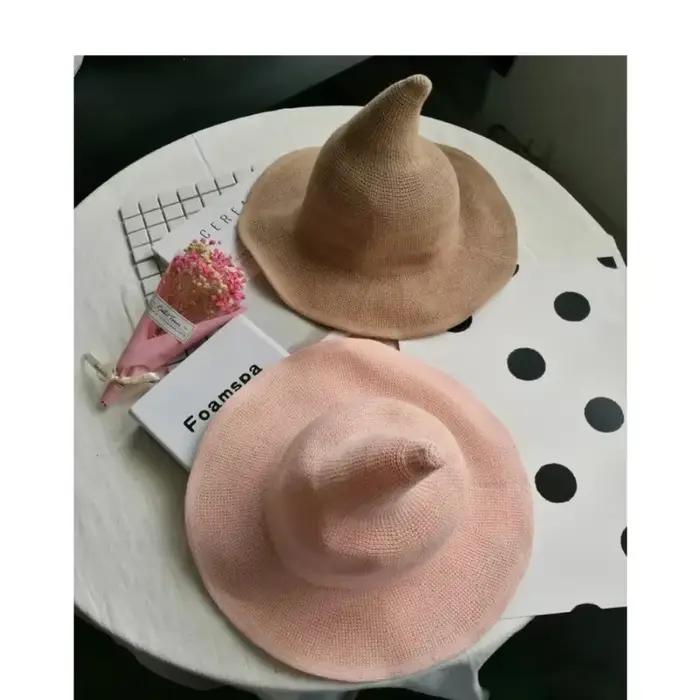 Chapeau de sorcière en laine