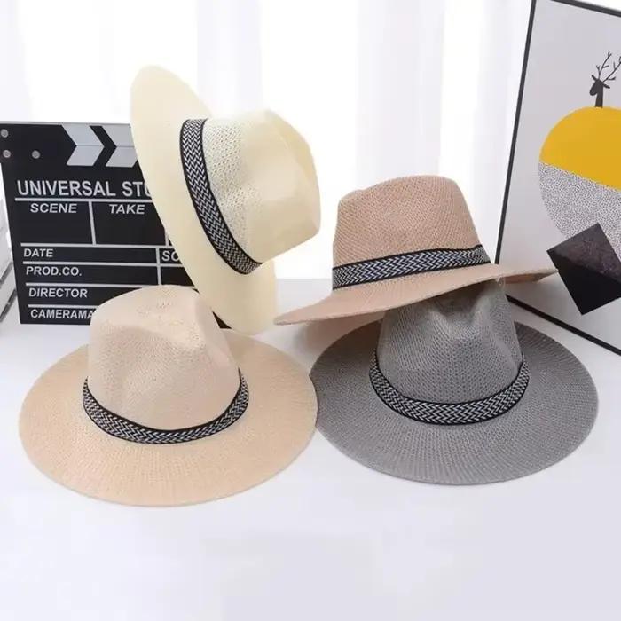 Chapeau de paille d'été pour homme