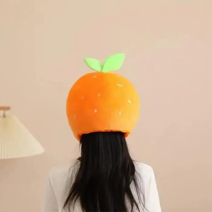 Chapeau de fruits au Design de dessin animé drôle