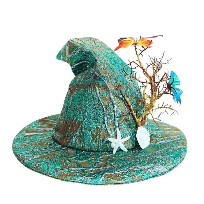 A52E chapeau pointu Design torsadé