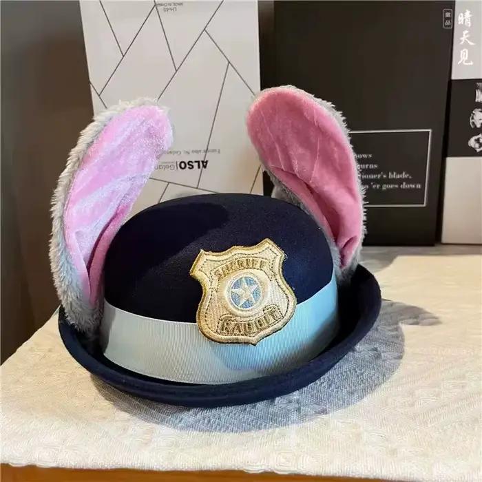 Judy Hopps chapeau de shérif film Cosplay Costume accessoire Halloween