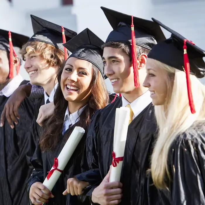 Chapeau de graduation noir 2026 pour adultes