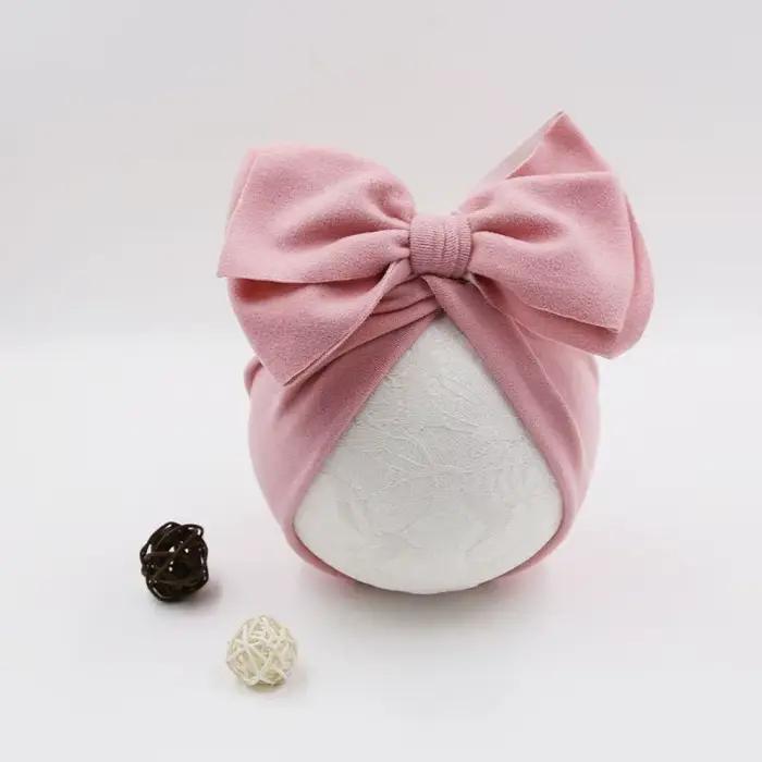 Baby Hat Girls Bows Turban Hat Photography Infant Props