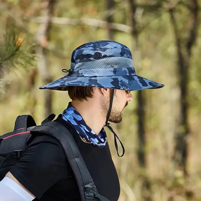 Chapeau seau de Camouflage pour hommes
