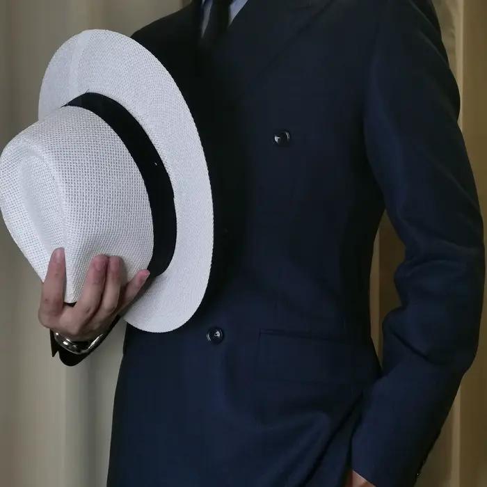 Chapeaux de soleil classiques d'été de grande taille 60cm pour hommes et femmes