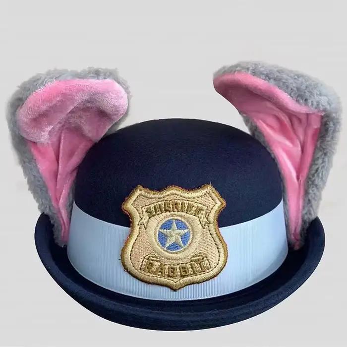 Judy Hopps chapeau de shérif film Cosplay Costume accessoire Halloween