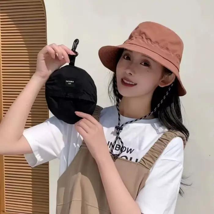 Chapeau de pêcheur pliable