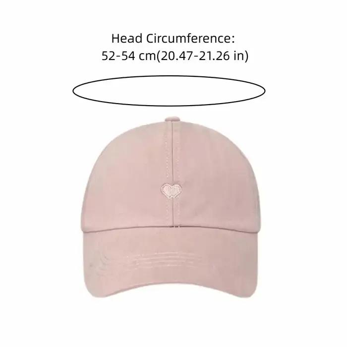 Casquette de baseball pour filles avec queue de cheval haute