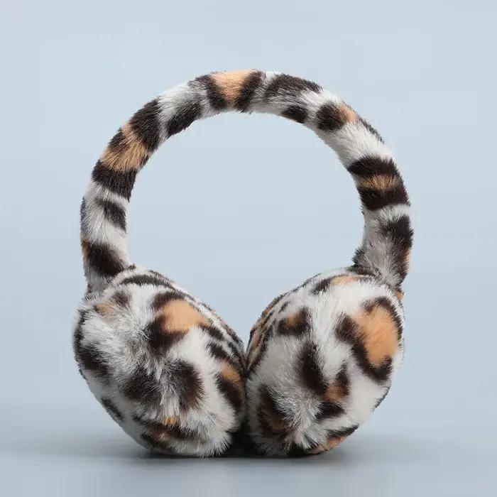Mode hiver cache-oreilles pour femmes filles fausse fourrure mignon