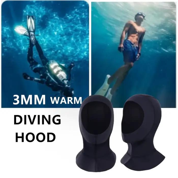 Bonnet de plongée en néoprène 3MM pour hommes et femmes